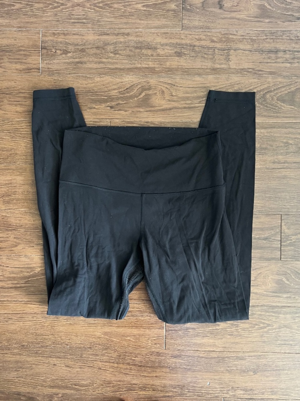 Lululemon Align black high-waisted leggings Size 10